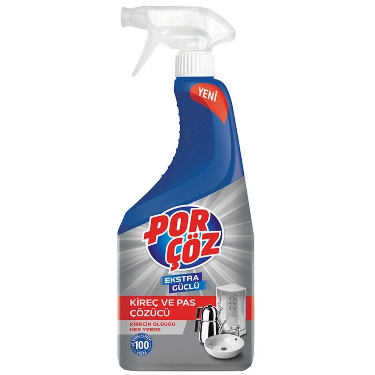 Porçöz Kireç Çözücü Sprey 750 Ml