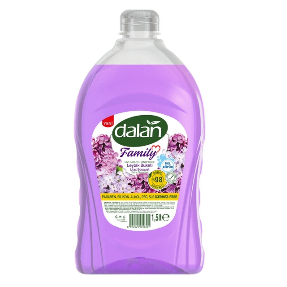 Dalan Leylak Buketi Sıvı Sabun 1,5 Lt