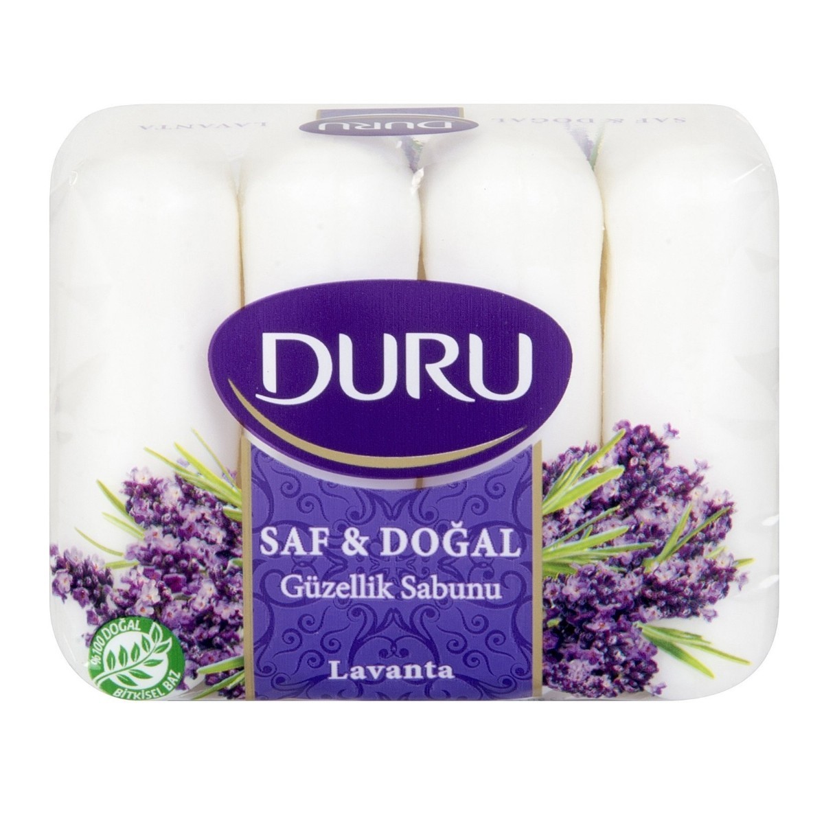 Duru Saf & Doğal Lavanta Güzellik Sabunu 4X70 Gr