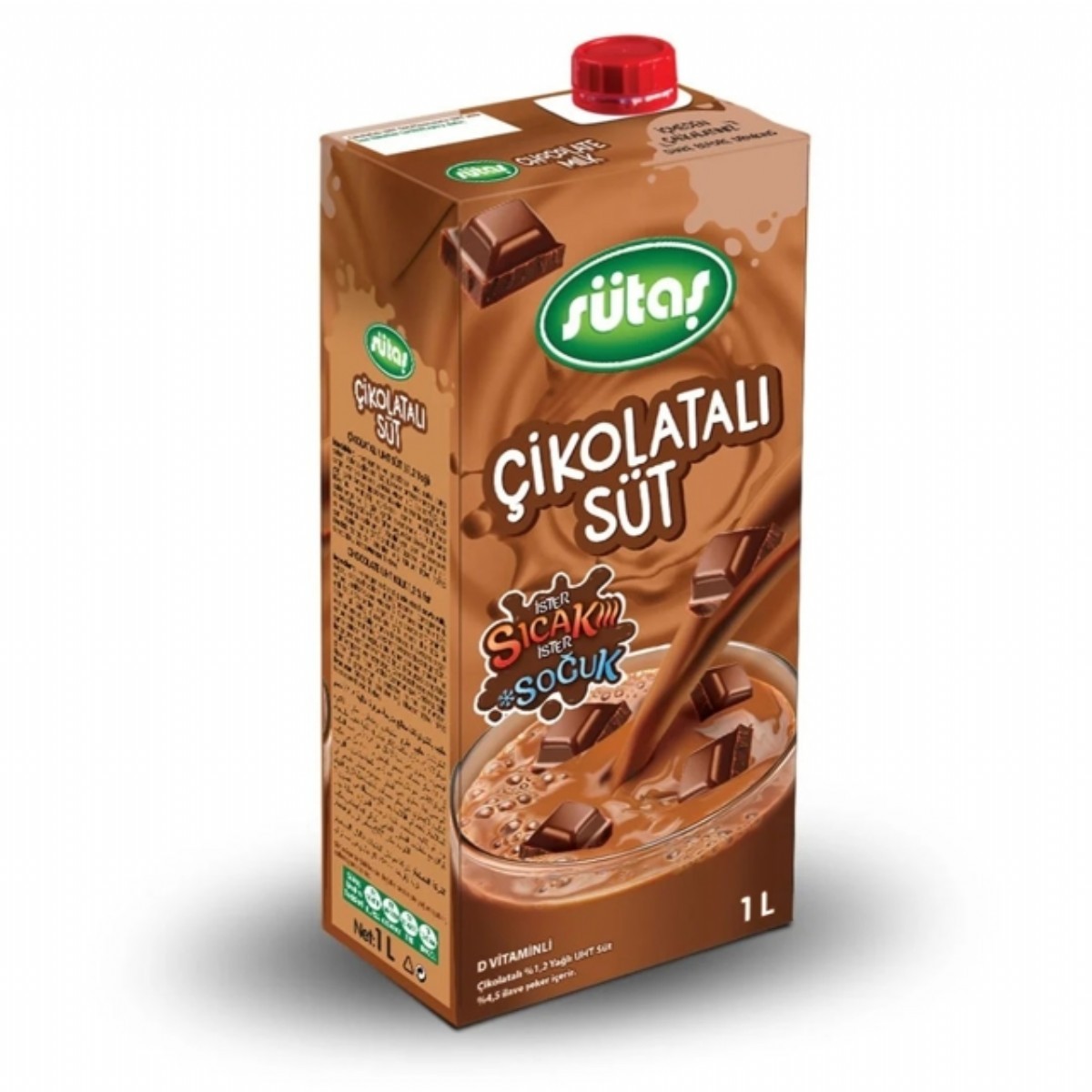 Sütaş Çikolatalı Süt 1 Lt