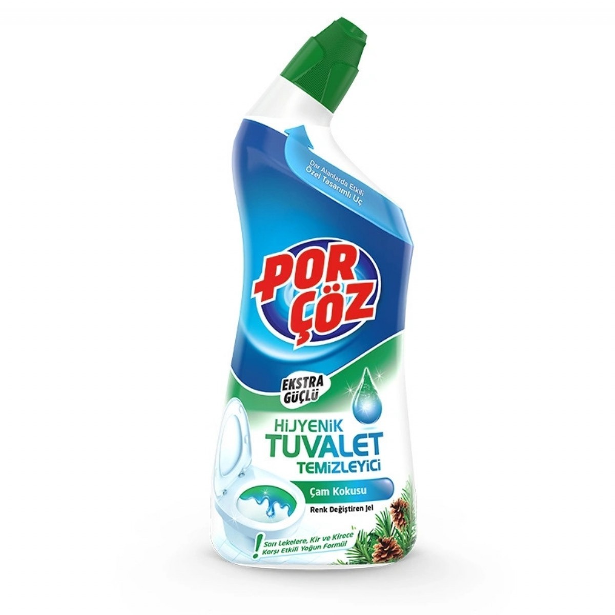 Porçöz Çam Kokulu Tuvalet Temizleyici Jel 750 Ml