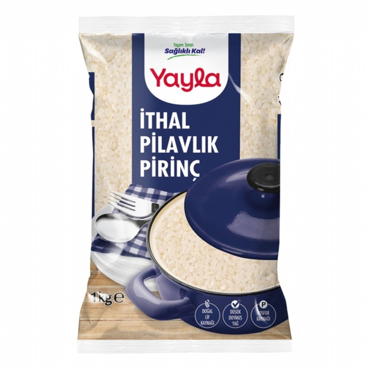 Yayla Bakliyat İthal Pilavlık Pirinç 1 Kg