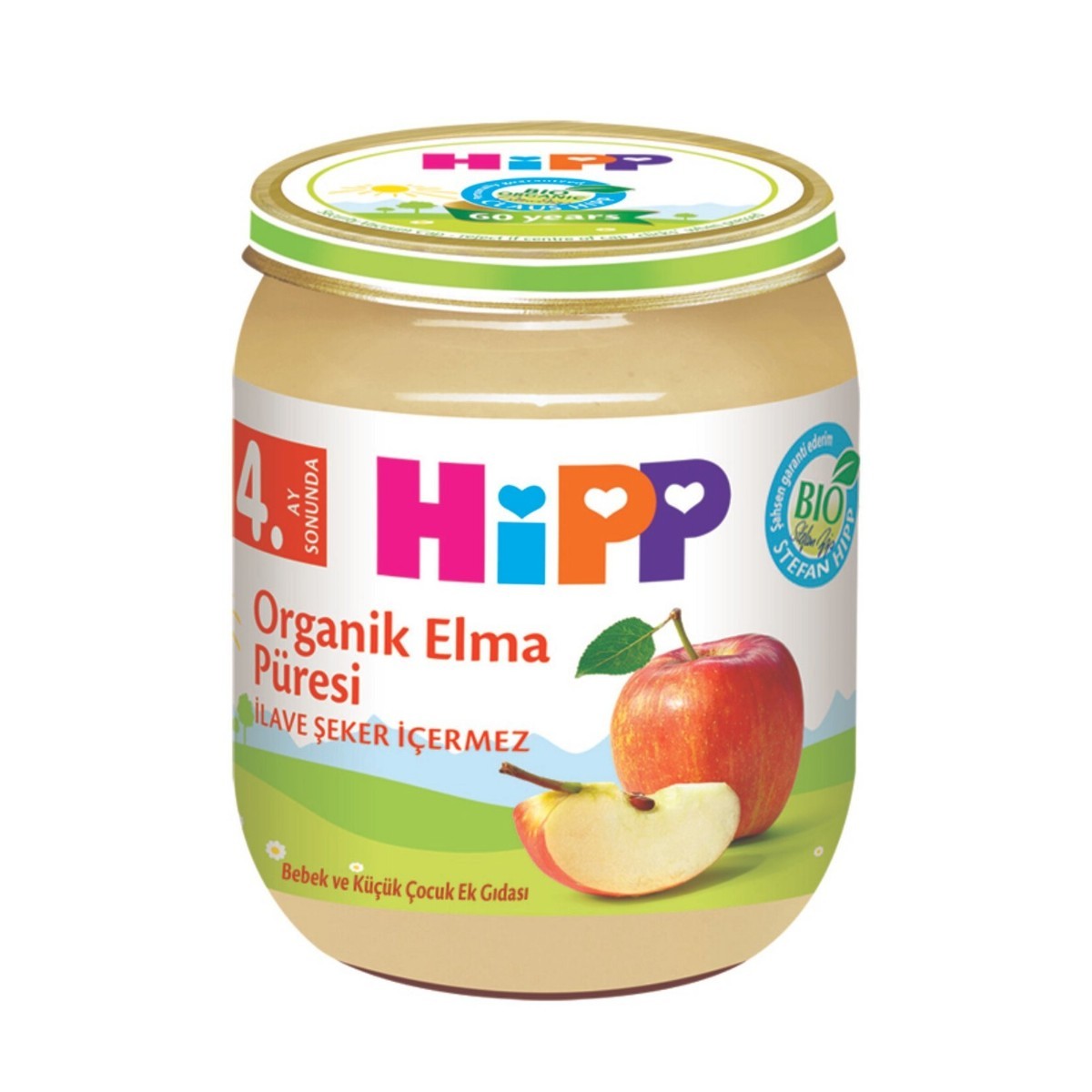 Hipp Organik Elma Püresi Kavanoz Mama 125 Gr