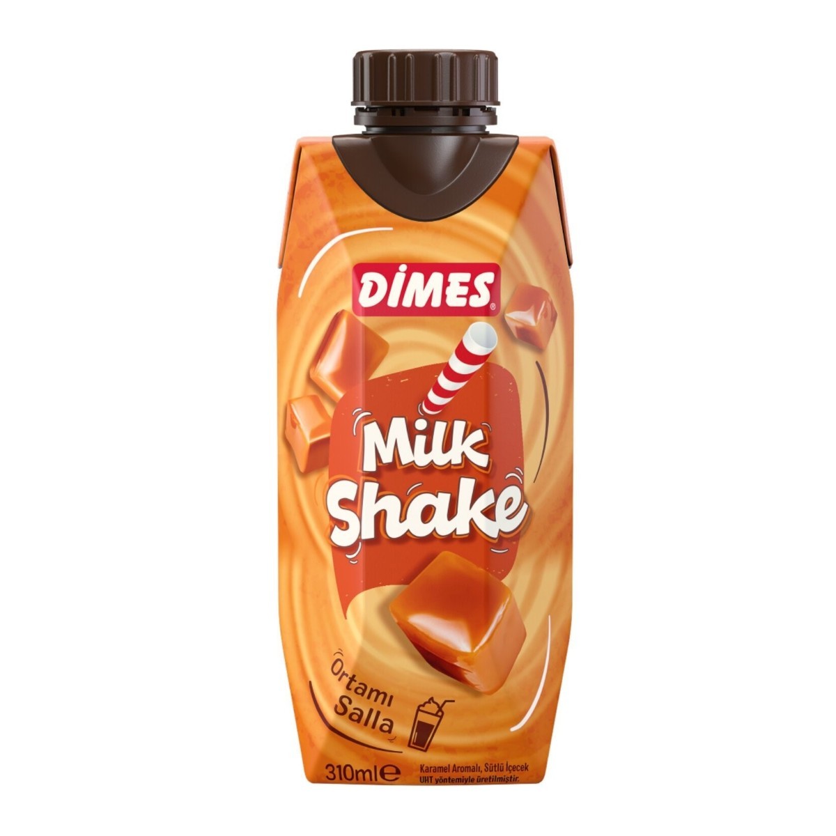 Dimes Karamel Aromalı Mılkshake 310 Ml