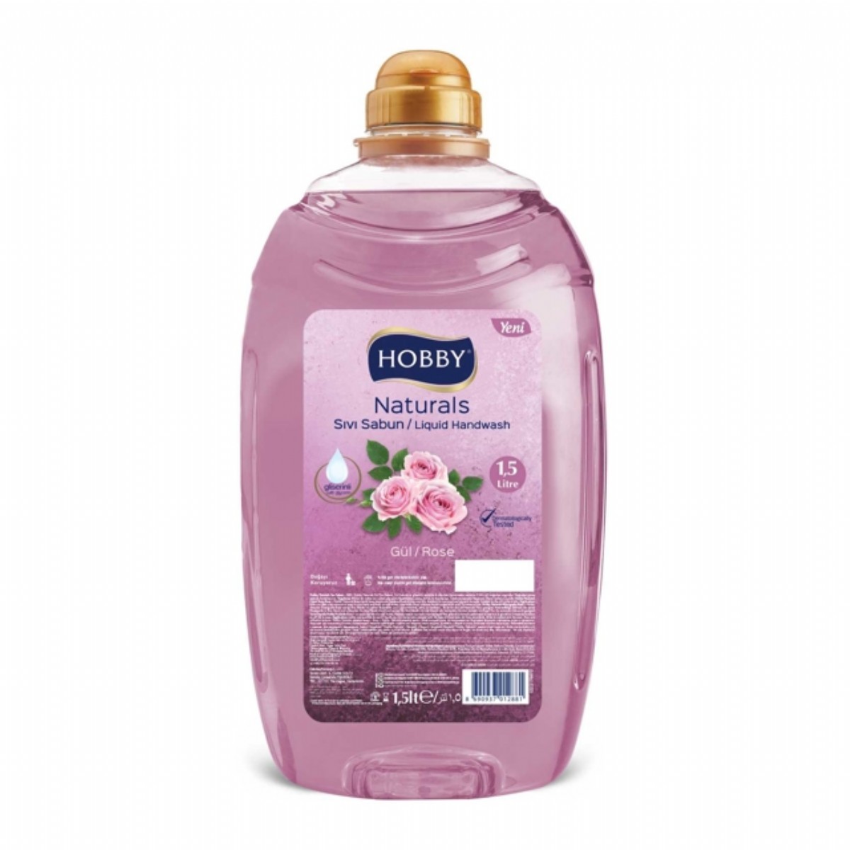 Hobby Natural Gül Sıvı Sabun 1.5 Lt