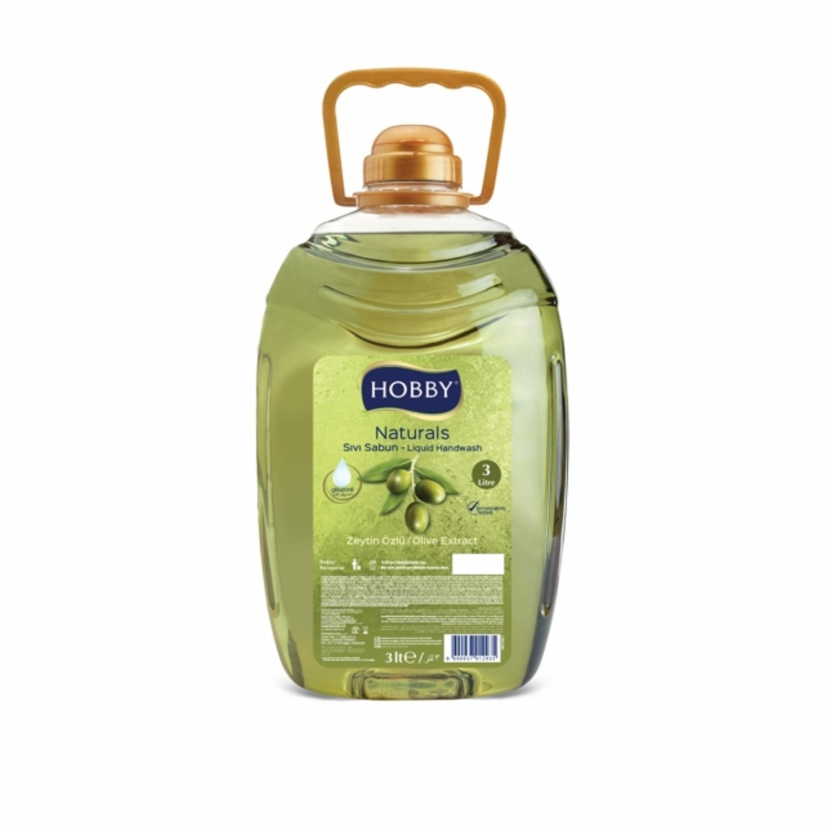 Hobby Natural Zeytinyağı Sıvı Sabun 3 Lt
