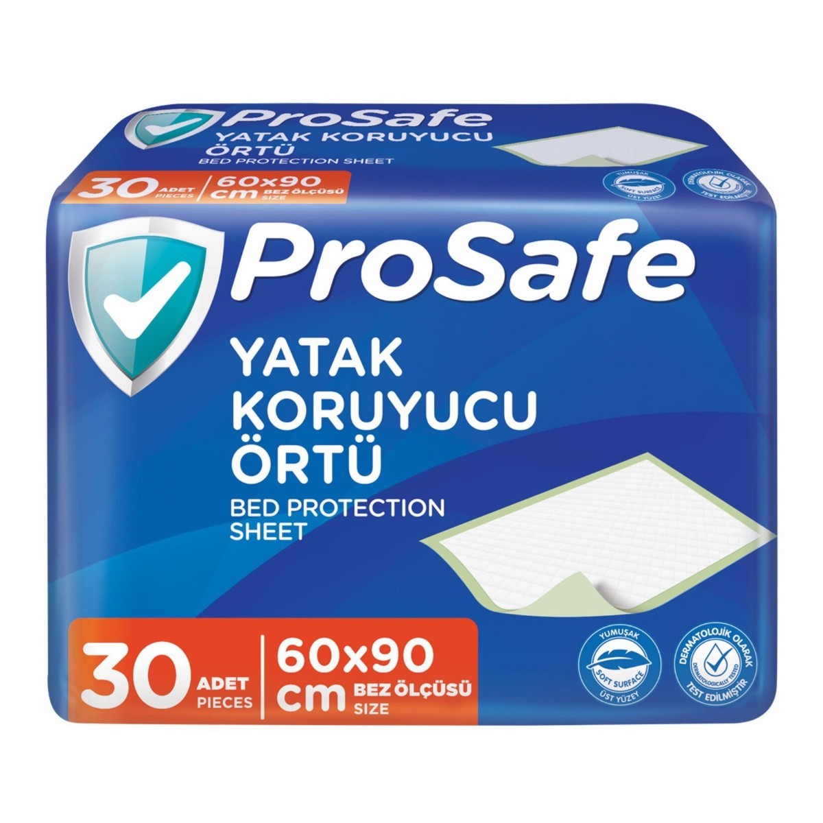 Prosafe Yatak Koruyucu Örtü 30'lu 60x90 Cm