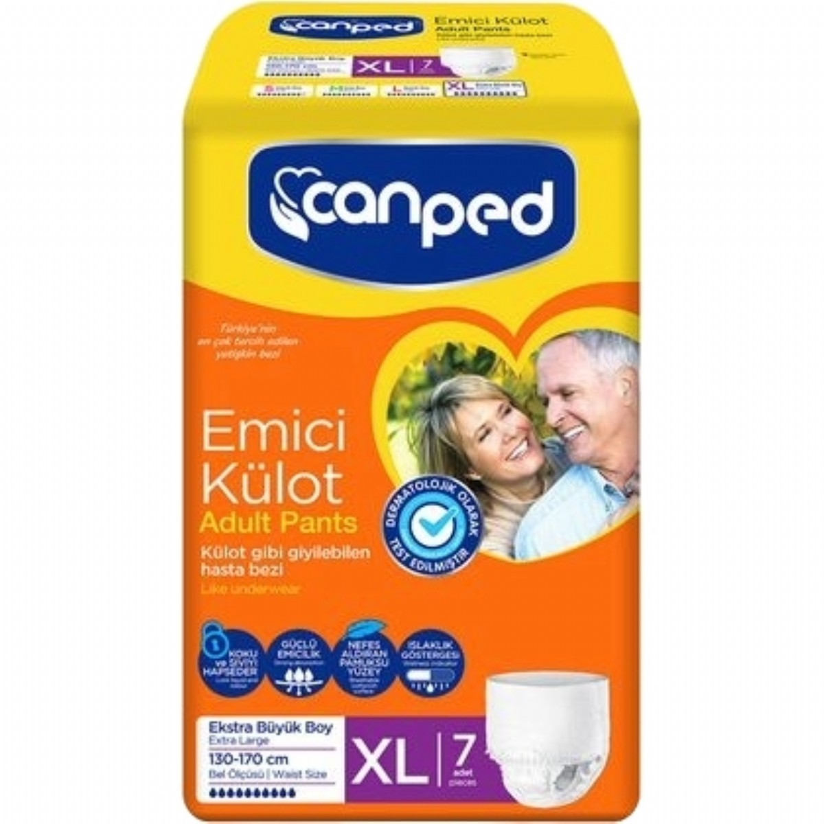 Canped Emici Külot Extra Large 8'Li