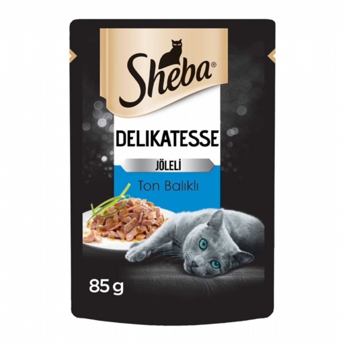 Sheba Delikatesse Jöleli Ton Balıklı Kedi Yaş Mama 85 Gr