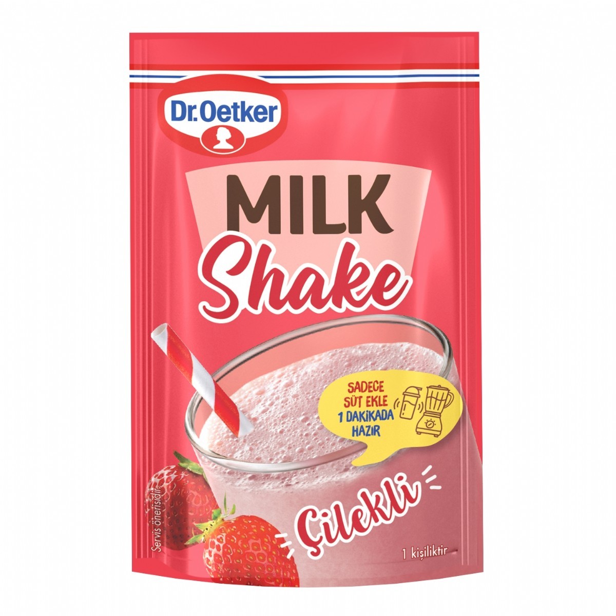 Dr.Oetker Milkshake Çilekli 22 Gr