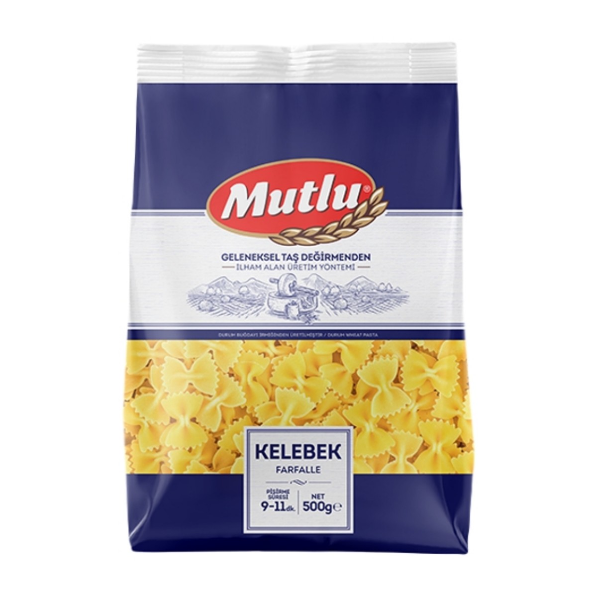 Mutlu Kelebek Makarna 500 Gr