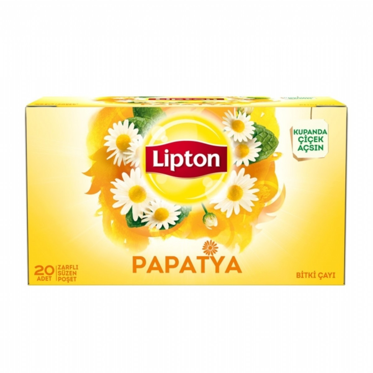 Lipton Papatya Bardak Poşet Bitki Çayı 20'li