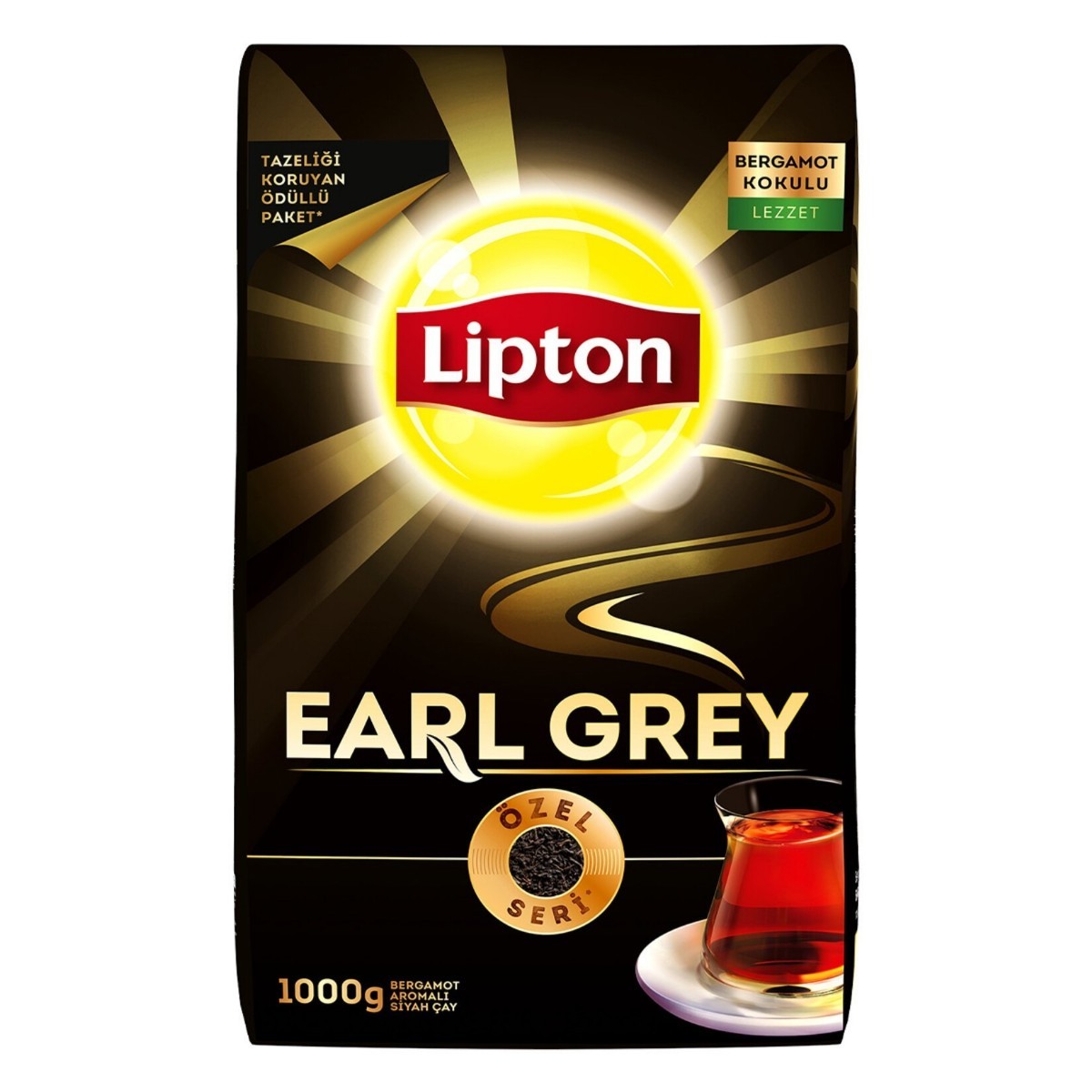 Lipton Bergamotlu Dökme Çay Earl Grey 1 Kg
