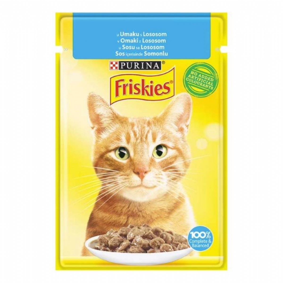 Friskies Somonlu Yaş Kedi Maması 85 Gr