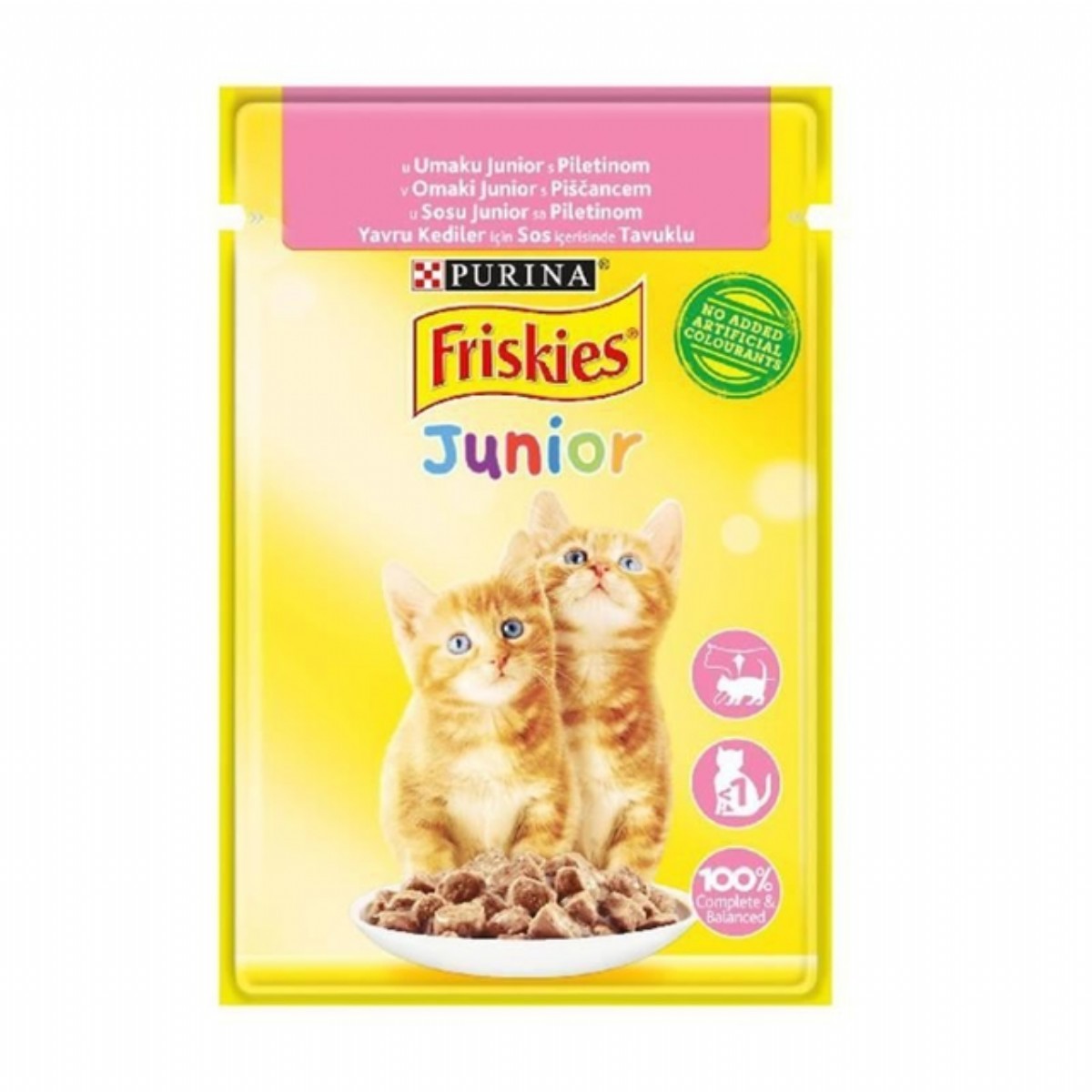 Friskies Junior Tavuklu Yavru Yaş Kedi Maması 100 Gr