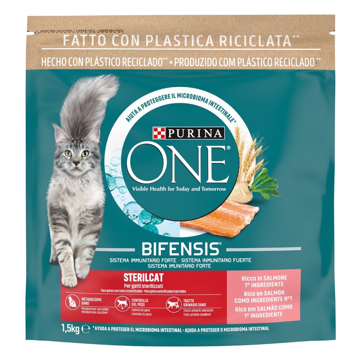 Purina One Kısır Kedi Maması Somonlu 1,4 Kg
