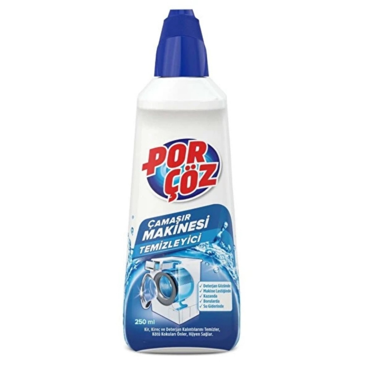 Porçöz Çamaşır Makine Temizleyici 250 Ml