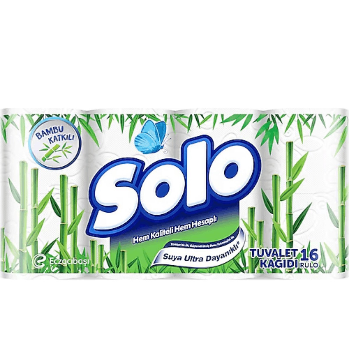 Solo Bambu Katkılı Tuvalet Kağıdı 16'lı