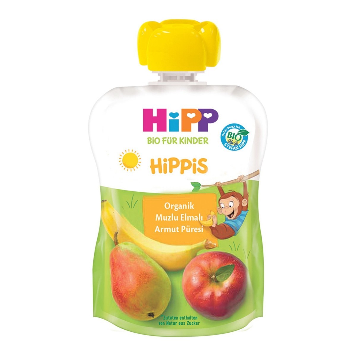 Hipp Organik Muzlu Elmalı Armut Püresi 100 Gr