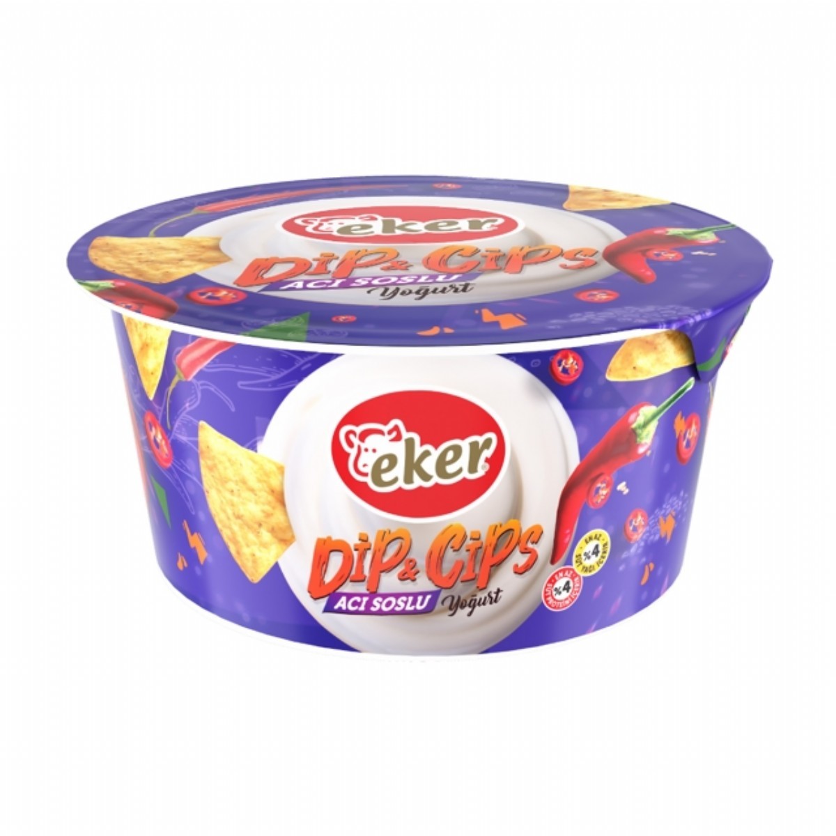 Eker Dip Cips Acı Soslu Yoğurt 125 Gr