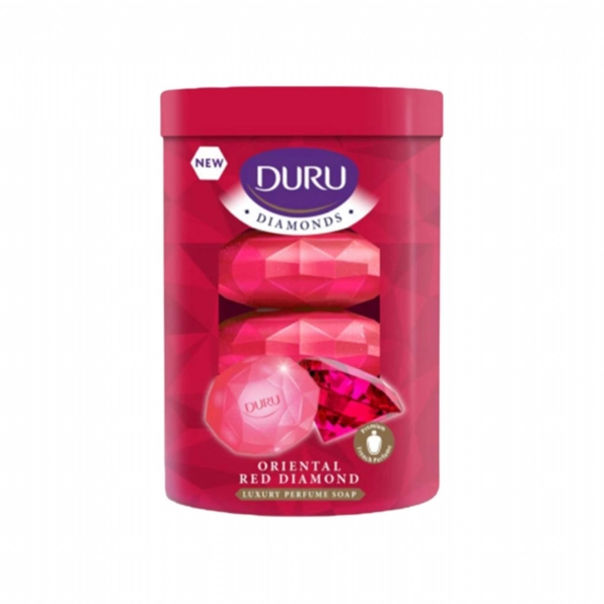 Duru Diamonds Oriental Red Sabun 4x90 Gr