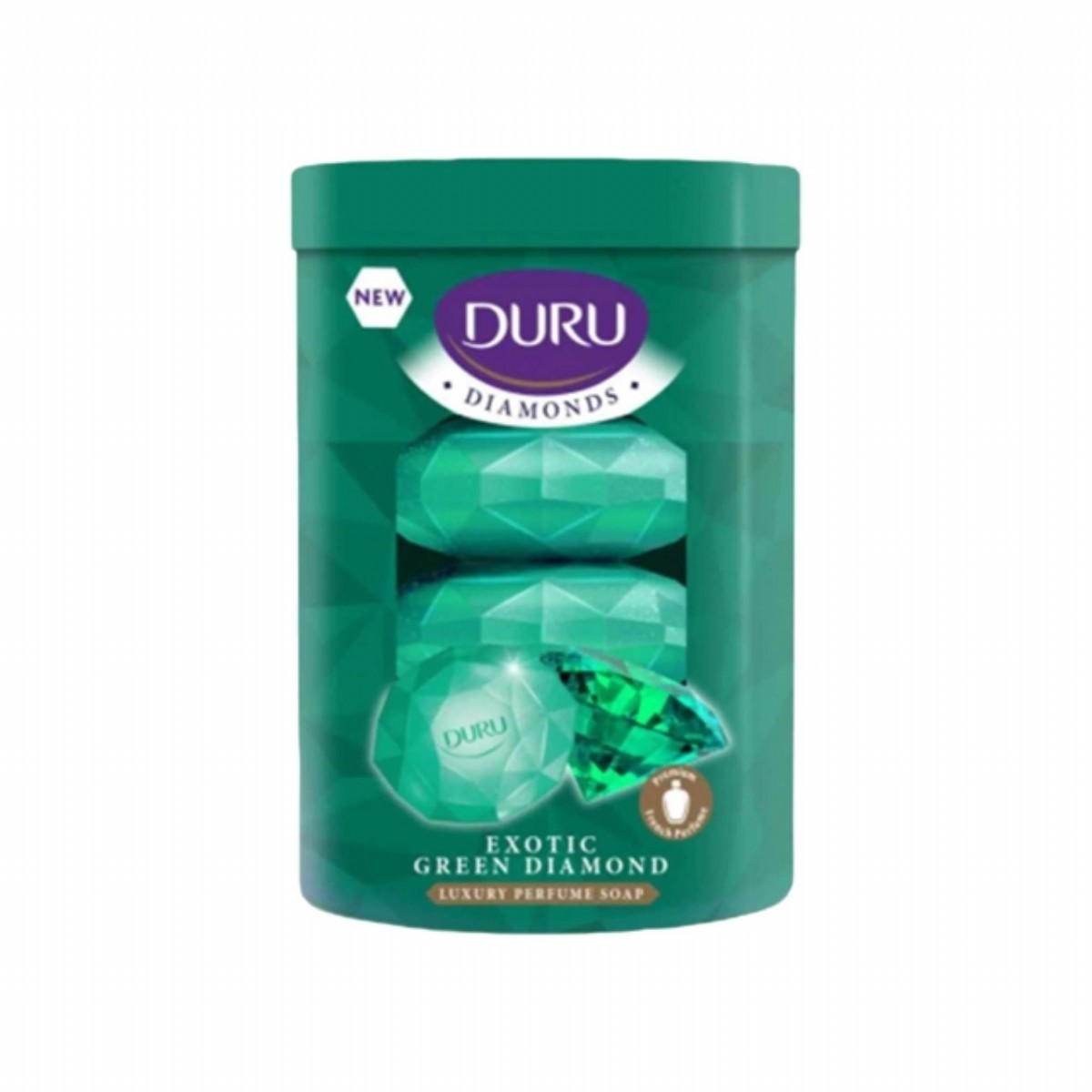 Duru Diamonds Exotic Green Sabun 4x90 Gr