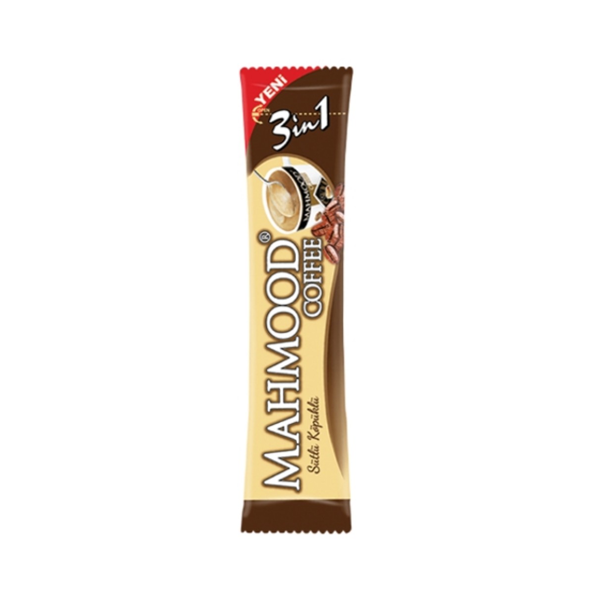 Mahmood Coffee 3'ü 1 Arada Sütlü Köpüklü Kahve Tekli 18 Gr