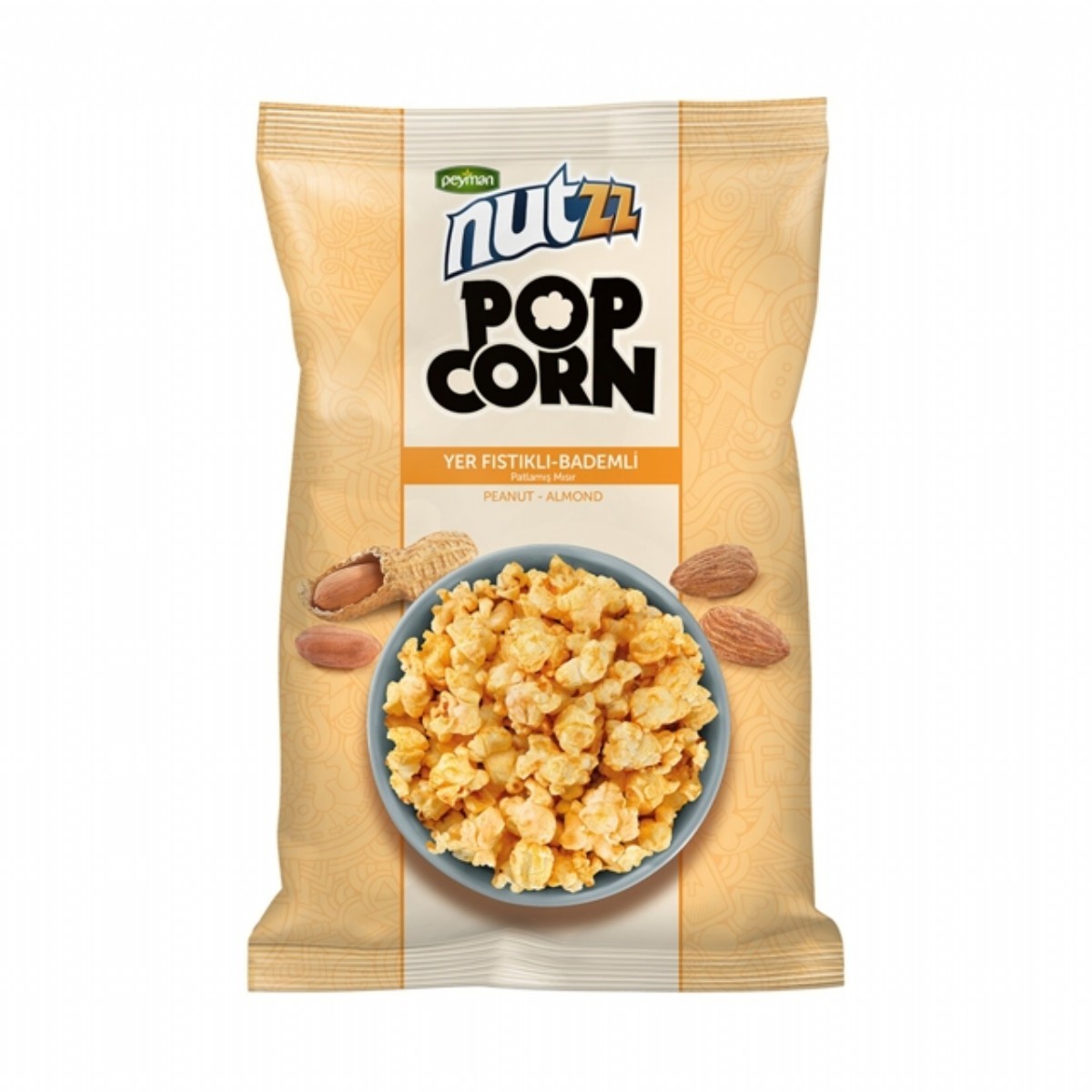 Peyman Nutzz Fıstık-Badem Popcorn 85 Gr