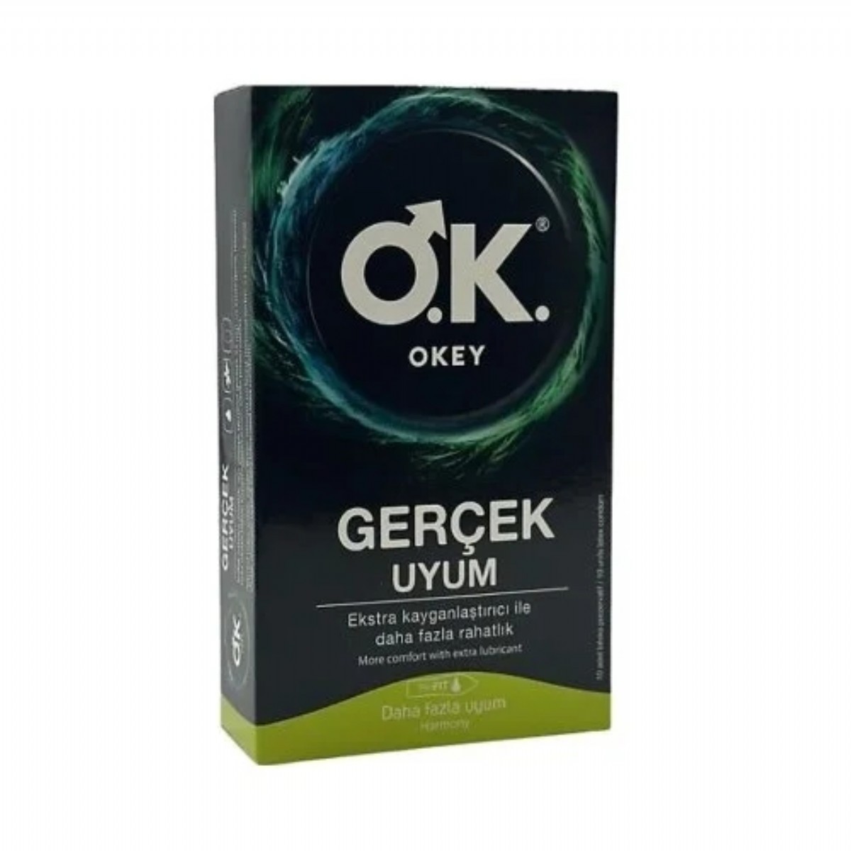 Okey Prezervatif Gerçek Uyum 10'Lu