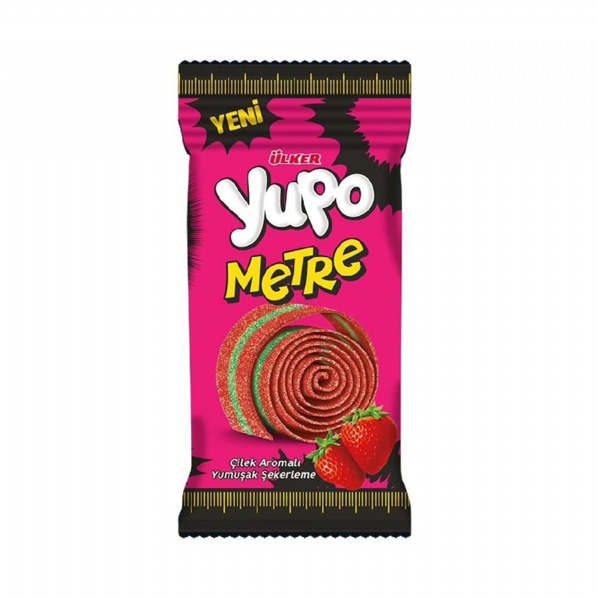 Ülker Yupo Metre Çilek Aromalı 50 Gr