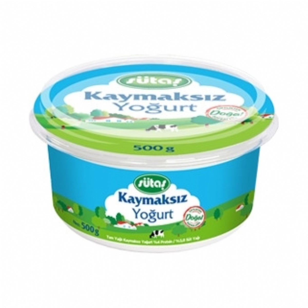 Sütaş Kaymaksız Yoğurt 500 Gr