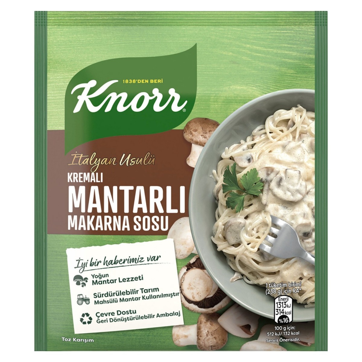 KNORR MAKARNA SOSU TRÜF MANTARLI 52GR