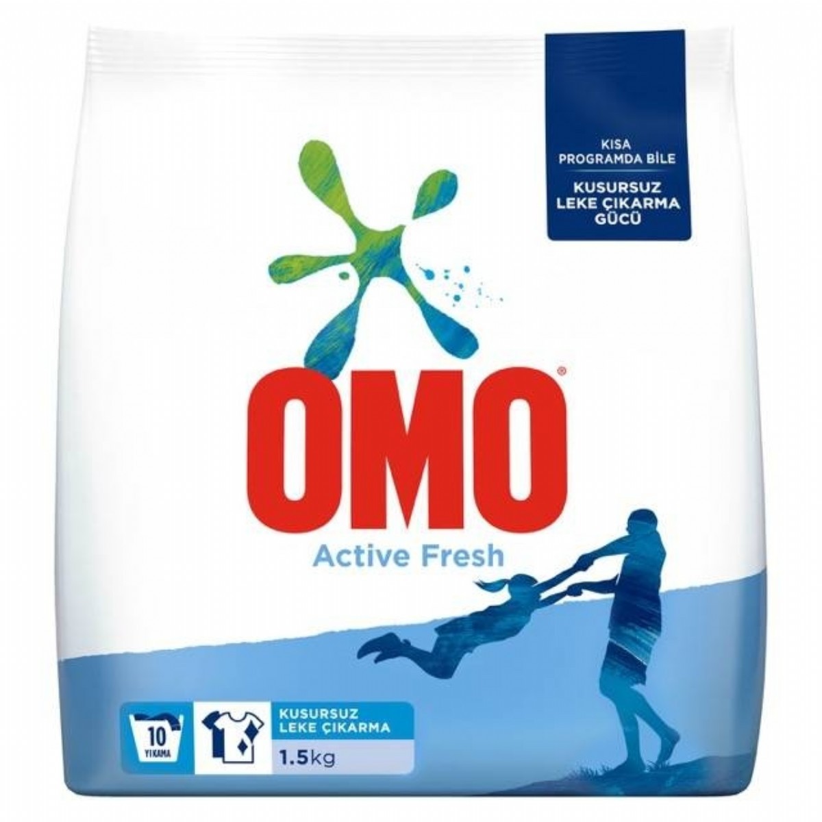 Omo Active Fresh Toz Çamaşır Deterjanı 1.5 Kg