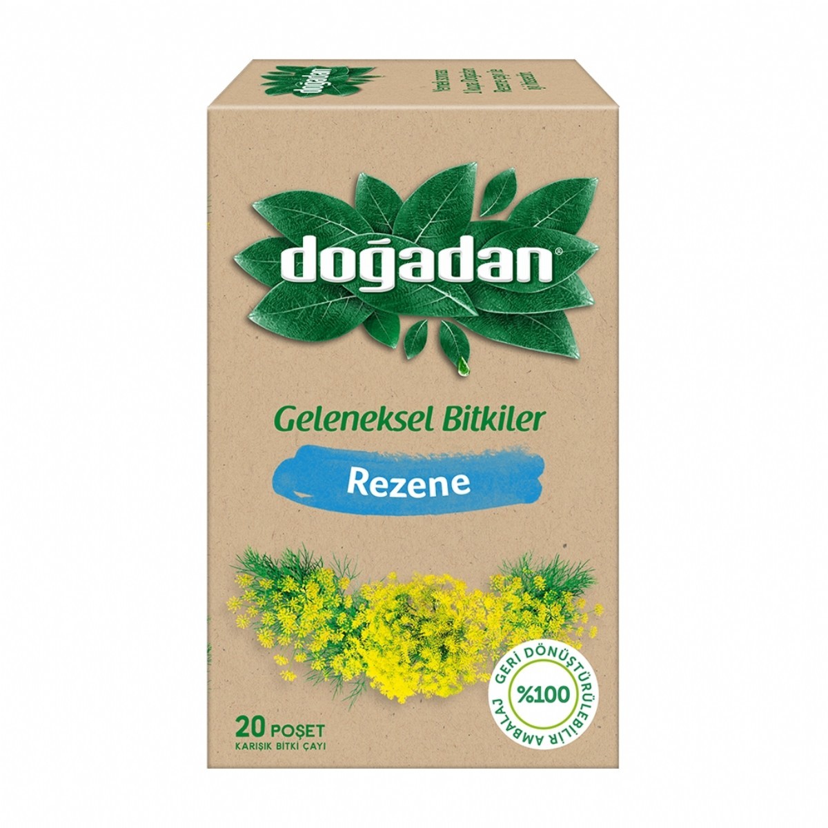 Doğadan Rezene Bardak Poşet Karışık Bitki Çayı 20'li