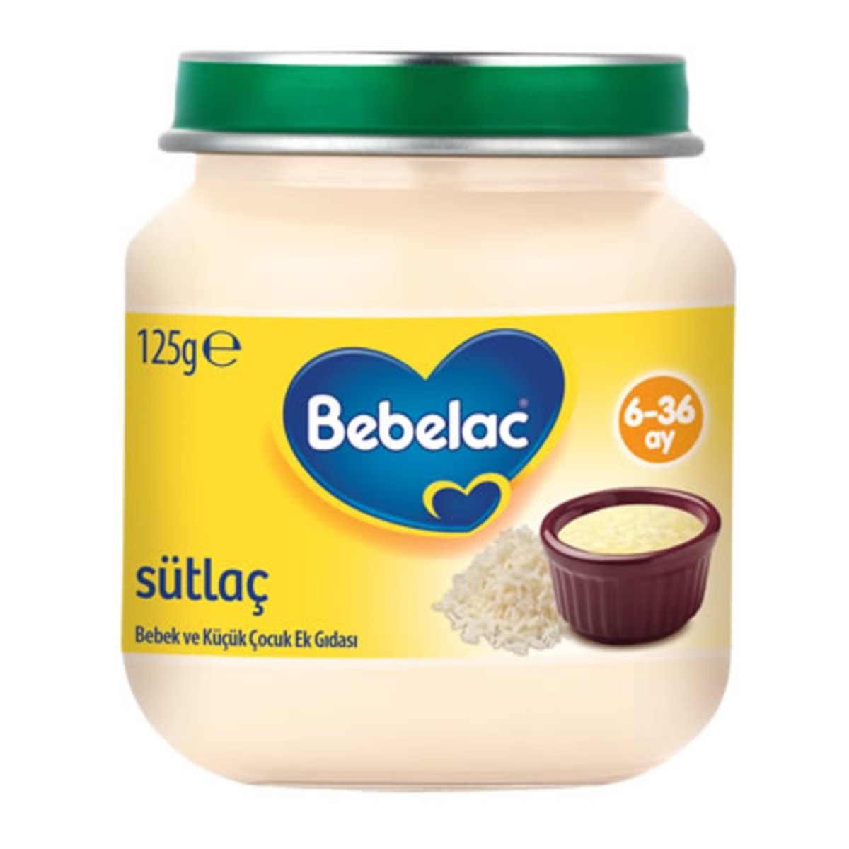 Bebelac Sütlaç Kavanoz Mama 125 Gr