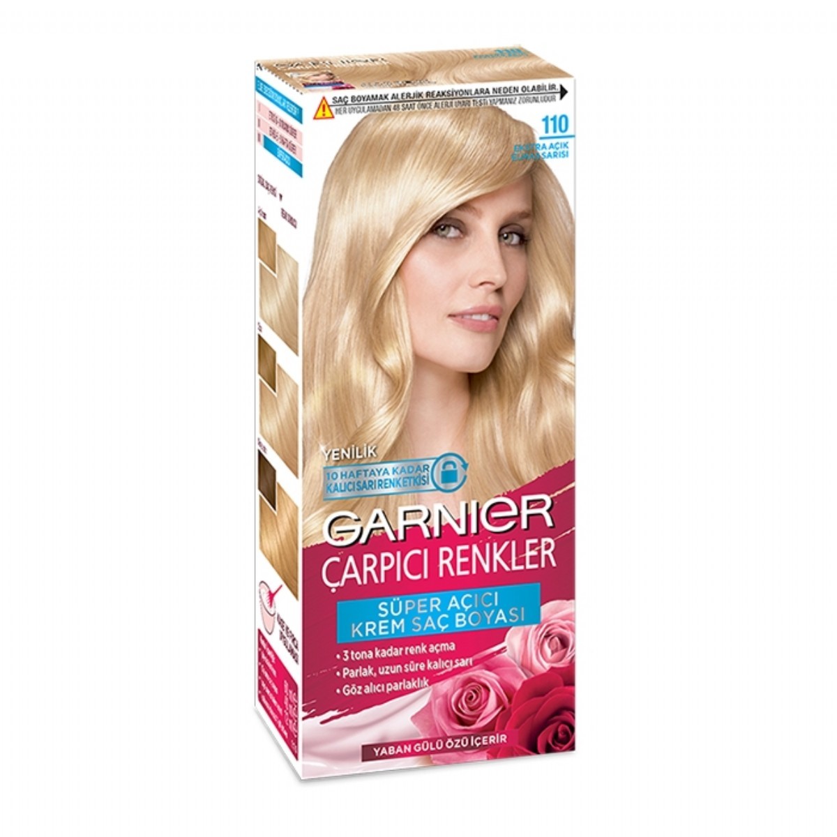 Garnier Çarpıcı Renkler Saç Boyası 110 Ekstra Açık Elmas Sarısı