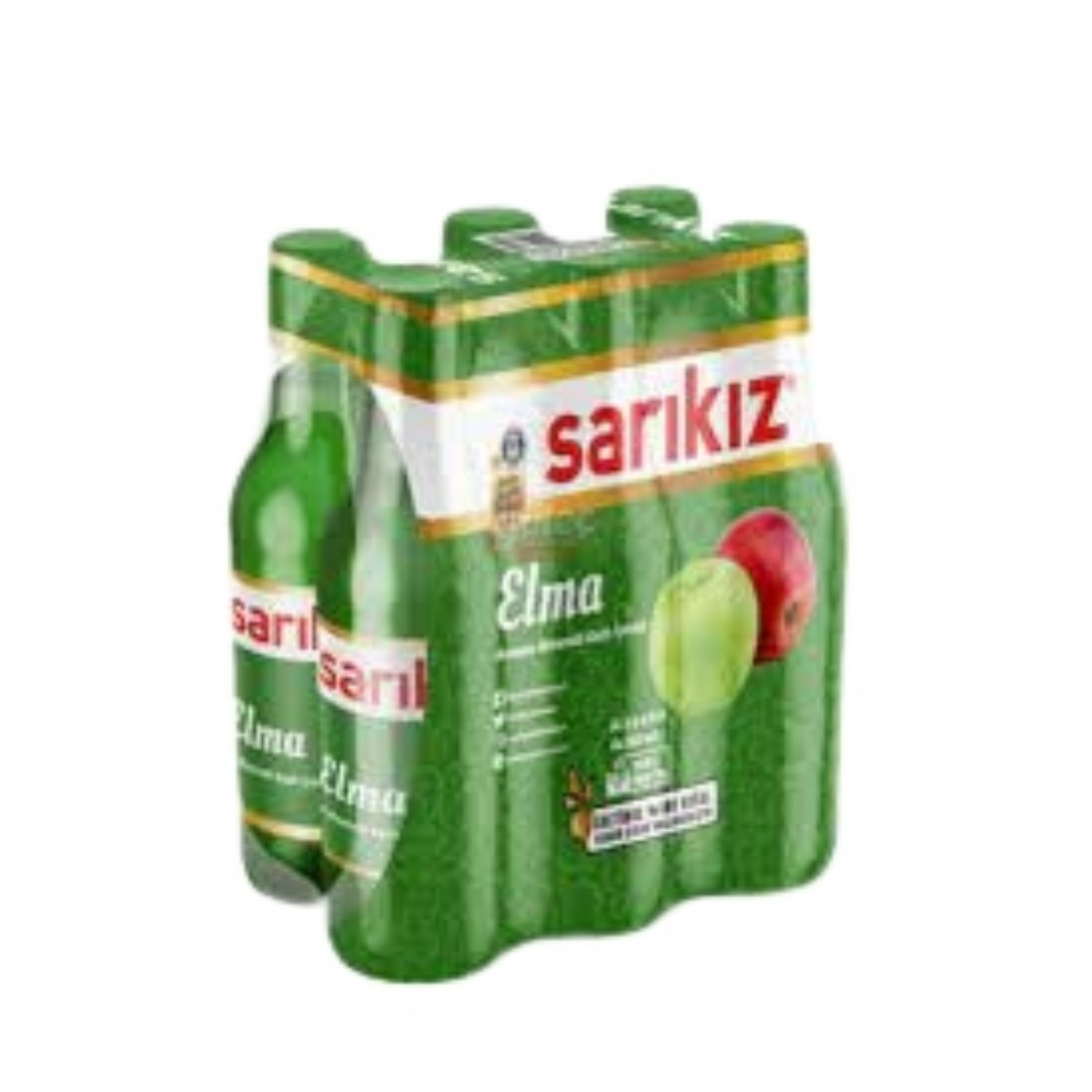 Sarıkız Elma Aromalı Soda 6'lı