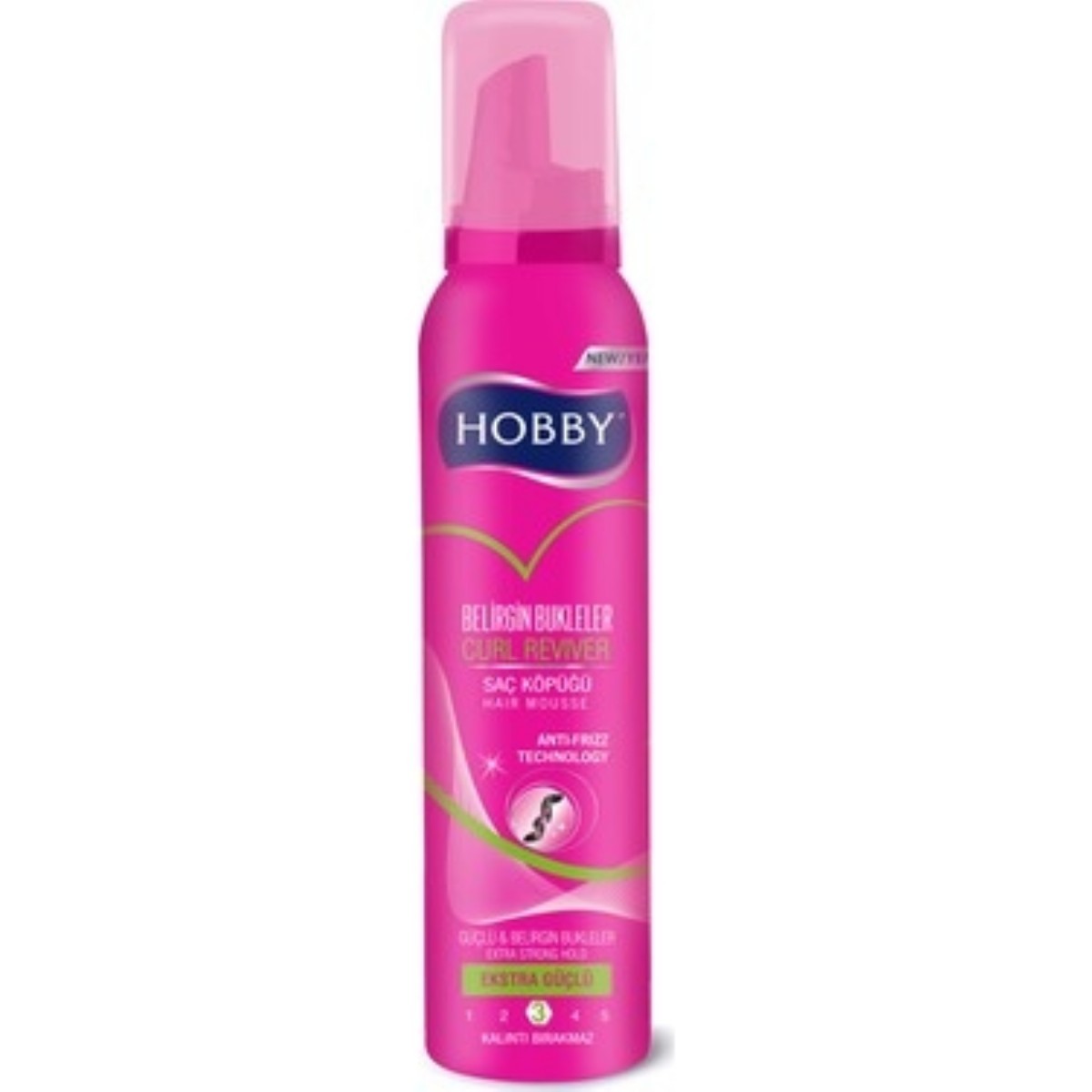 Hobby Belirgin Bukleler Saç Köpüğü 150 Ml