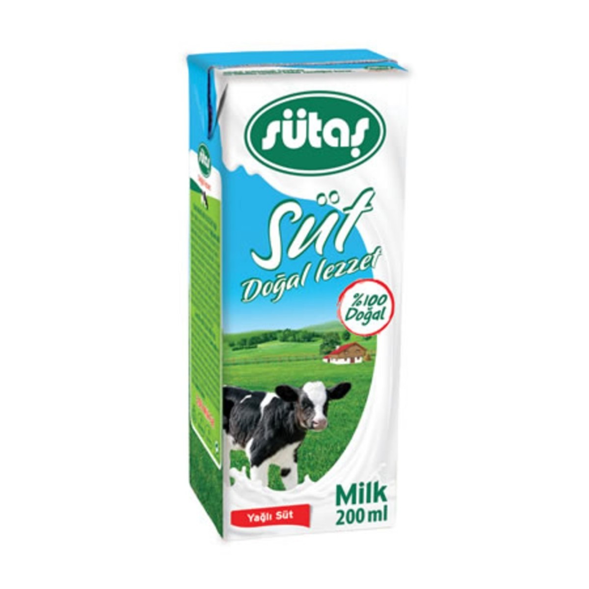Sütaş Yağlı Süt 200 Ml