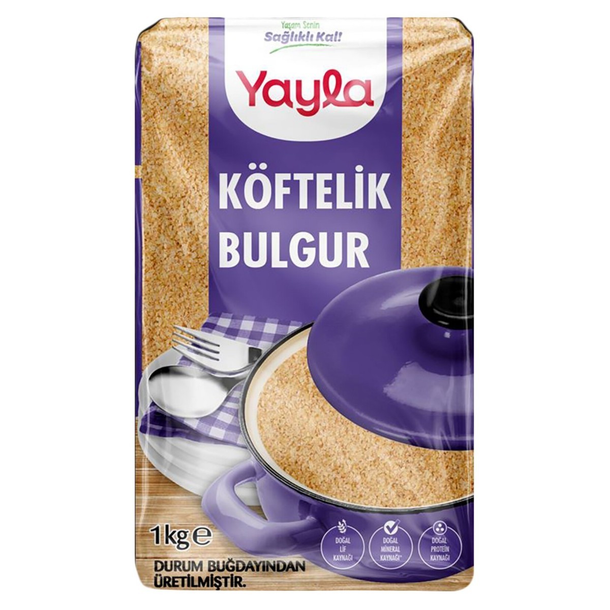 Yayla Bakliyat Köftelik Bulgur 1 Kg