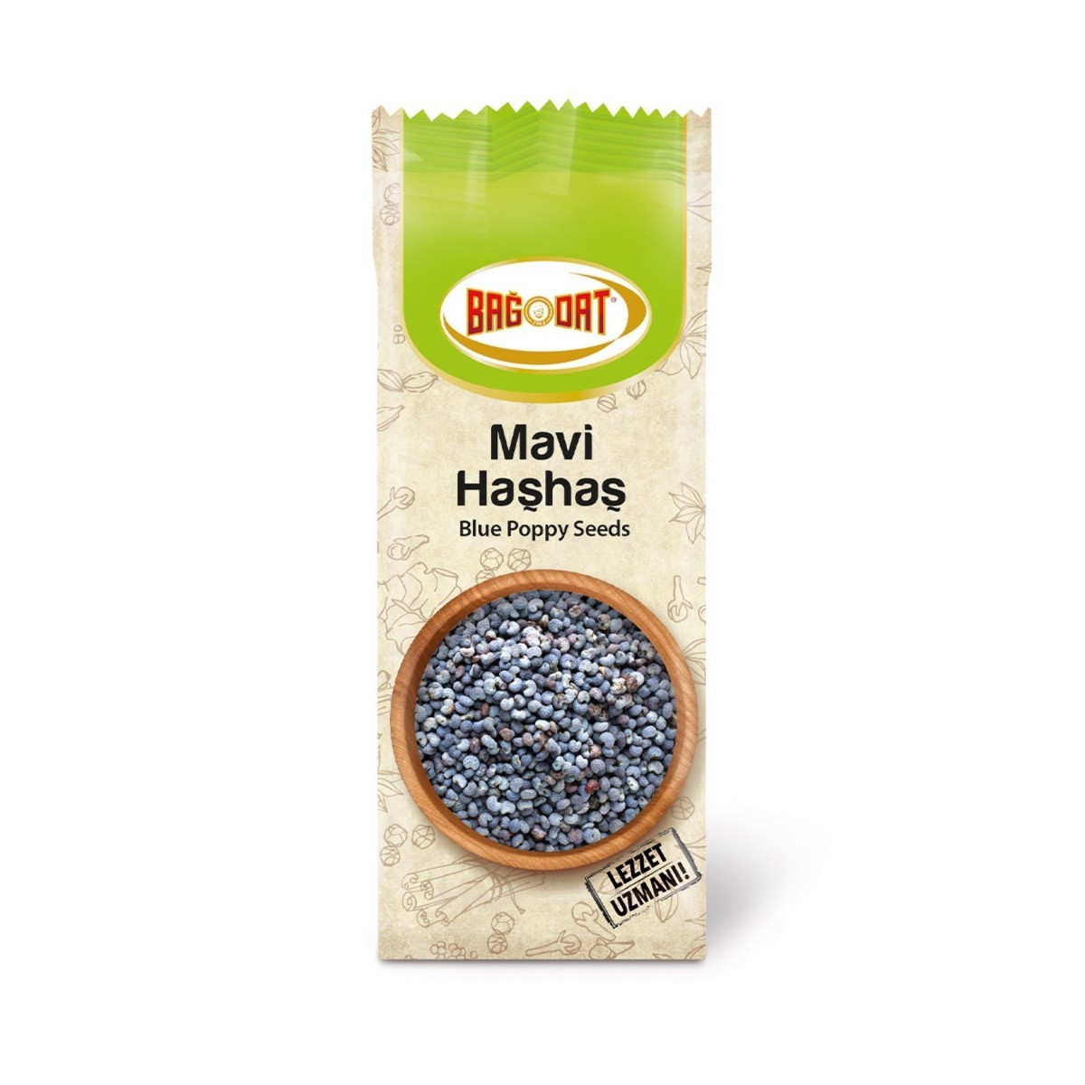 Bağdat Baharat Mavi Haşhaş 80 Gr