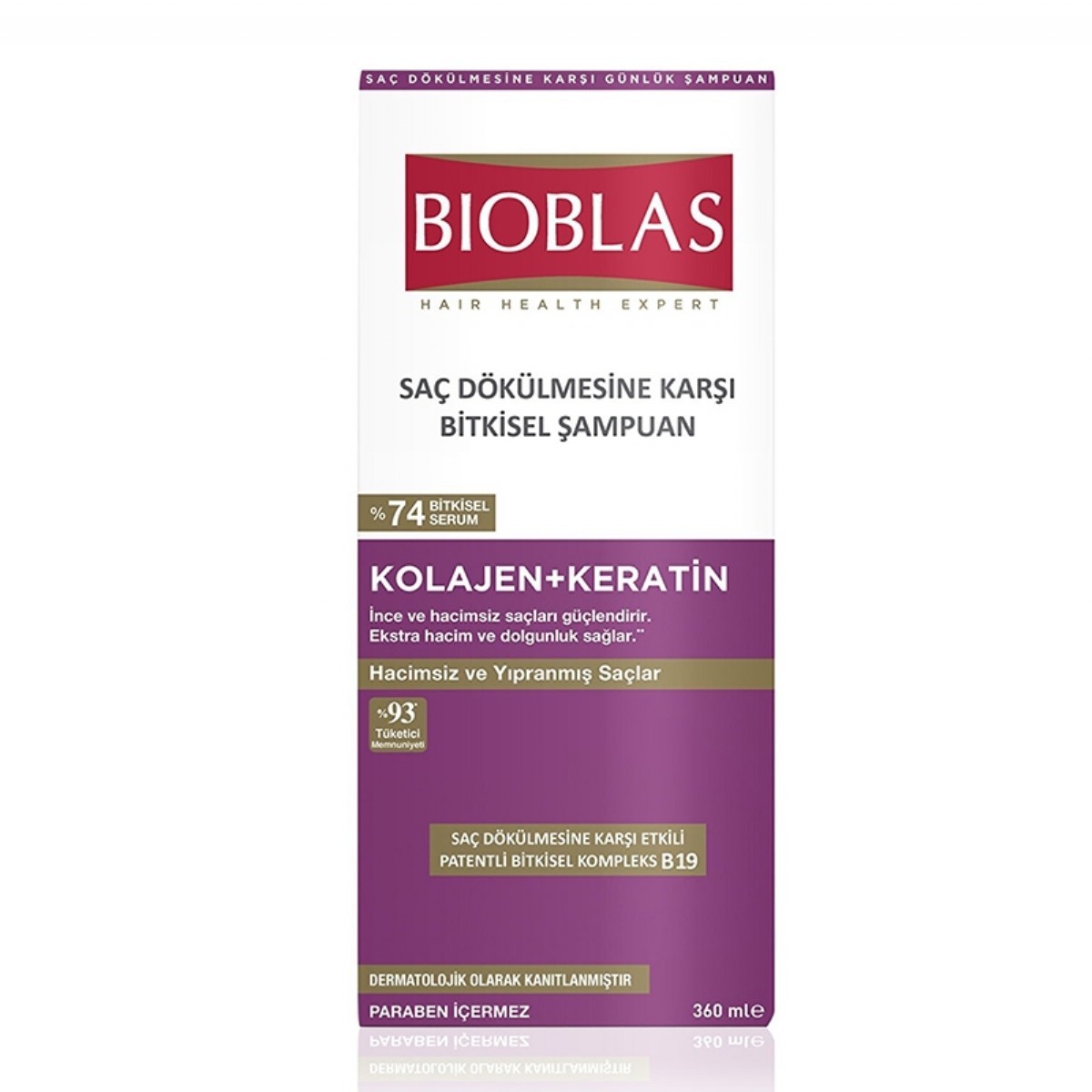 Bioblas Kolajen + Keratin Şampuanı 360 Ml