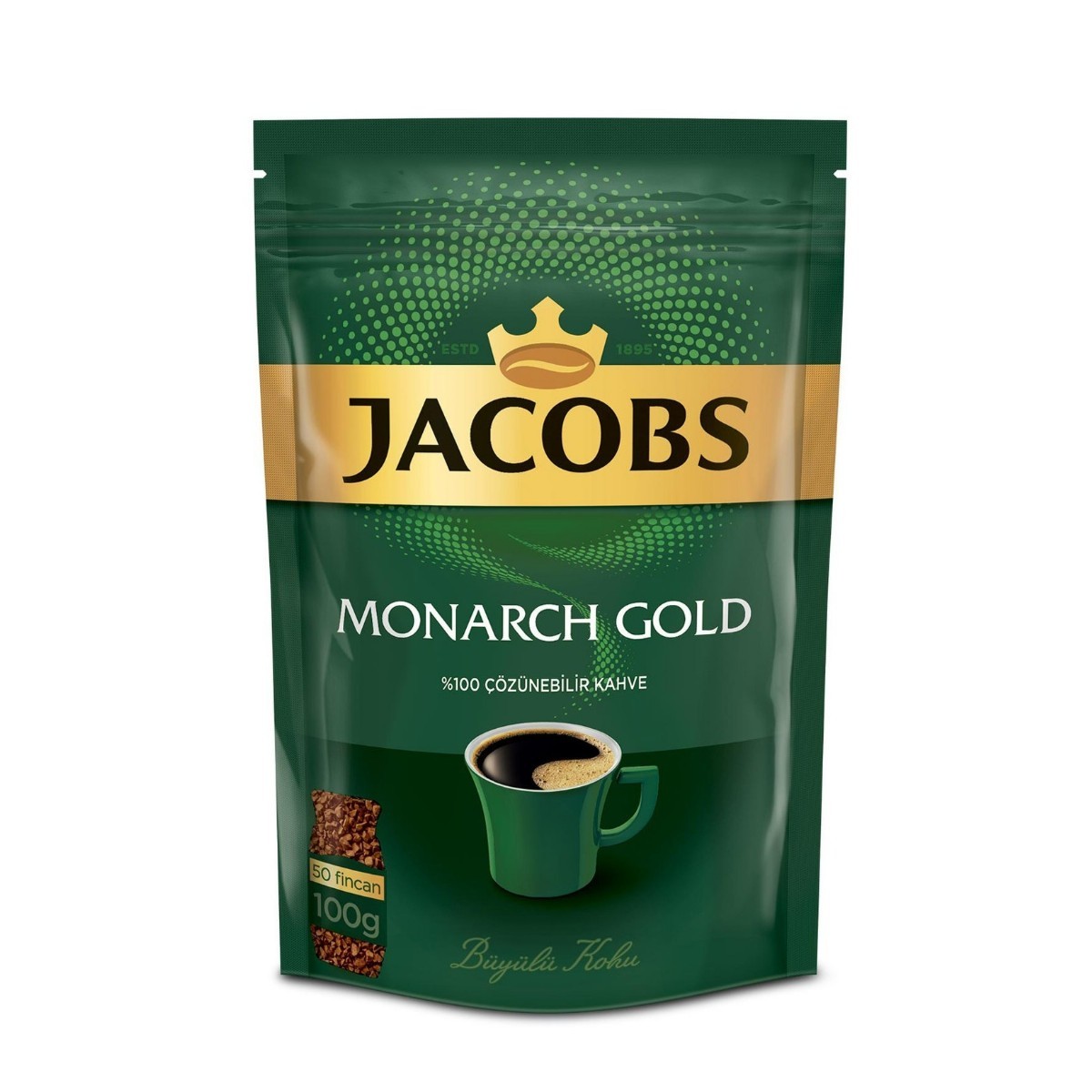Jacobs Monarch Gold Kahve 100 Gr ( Ekonomik Paket )