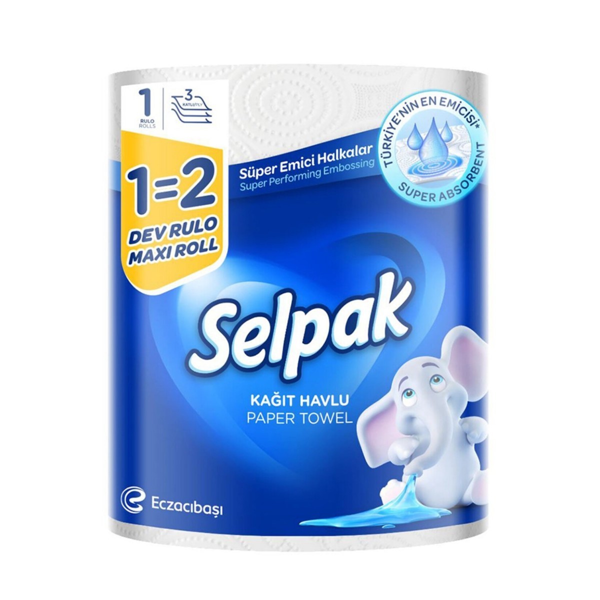 Selpak Kağıt Havlu Dev Rulo 1=2