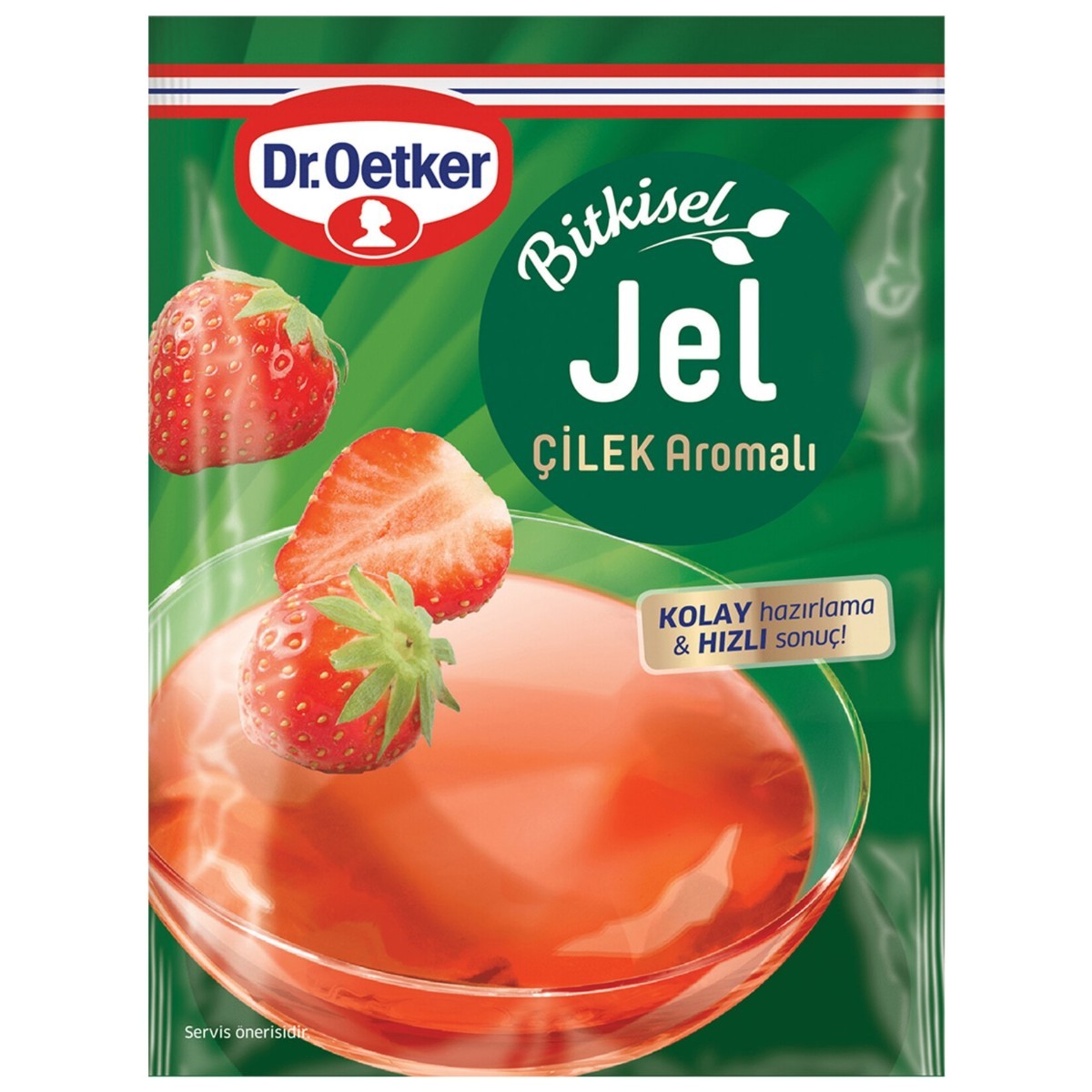 Dr.Oetker Çilek Aromalı Bitkisel Jel 100 Gr