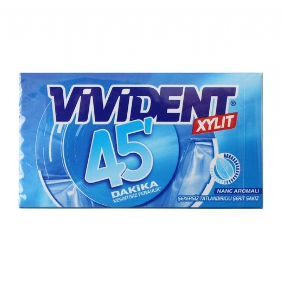 Vivident 45 Dakika Cüzdan Nane Sakız 26 Gr
