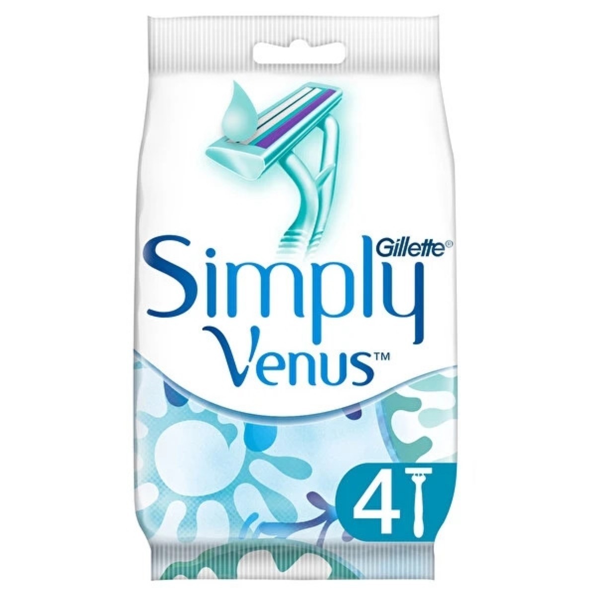 Gillette Simply Venus 2 Kullan At Kadın Tıraş Bıçağı 4 Adet