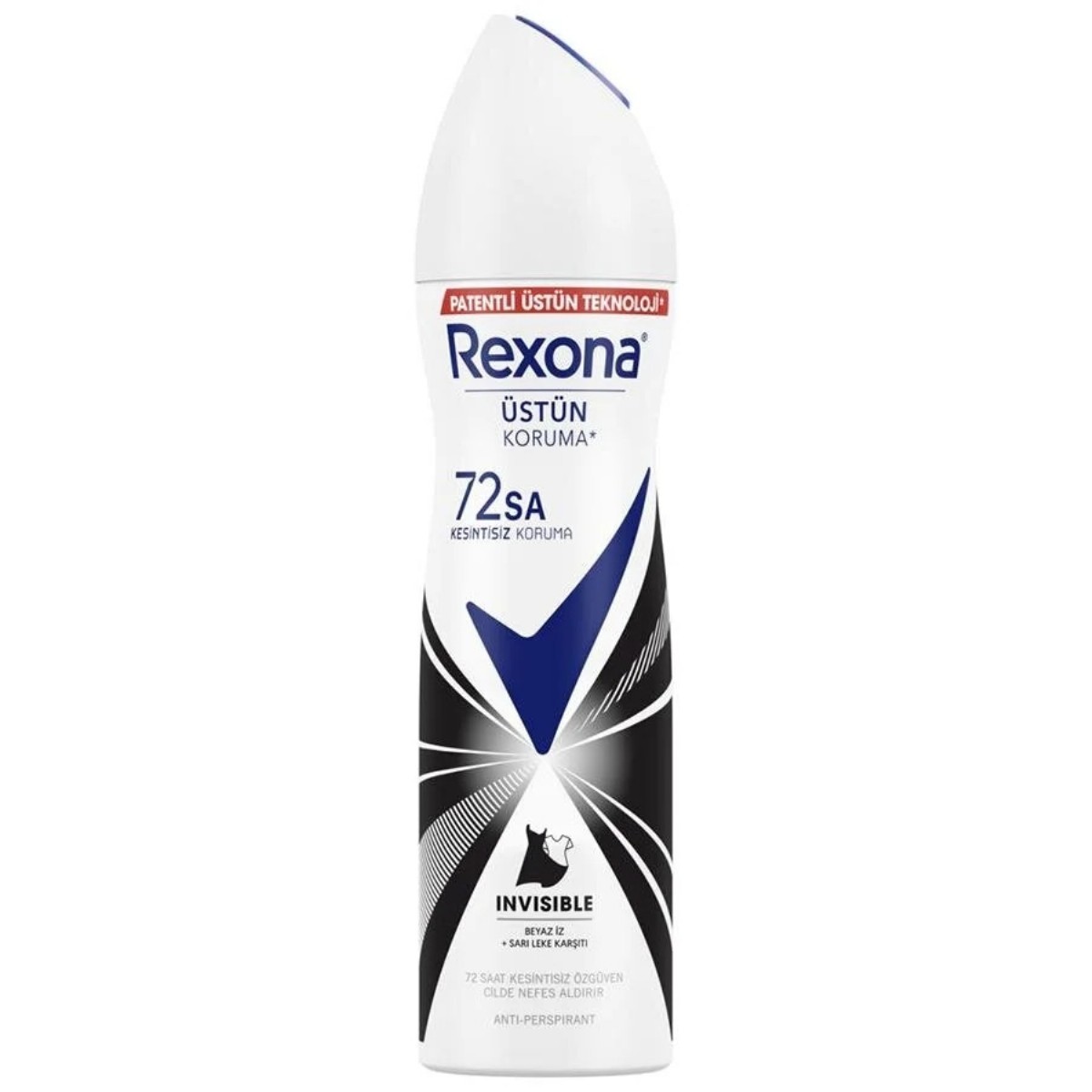 REXONA DEO 150 ML WOMEN INV BLCK WHİTE