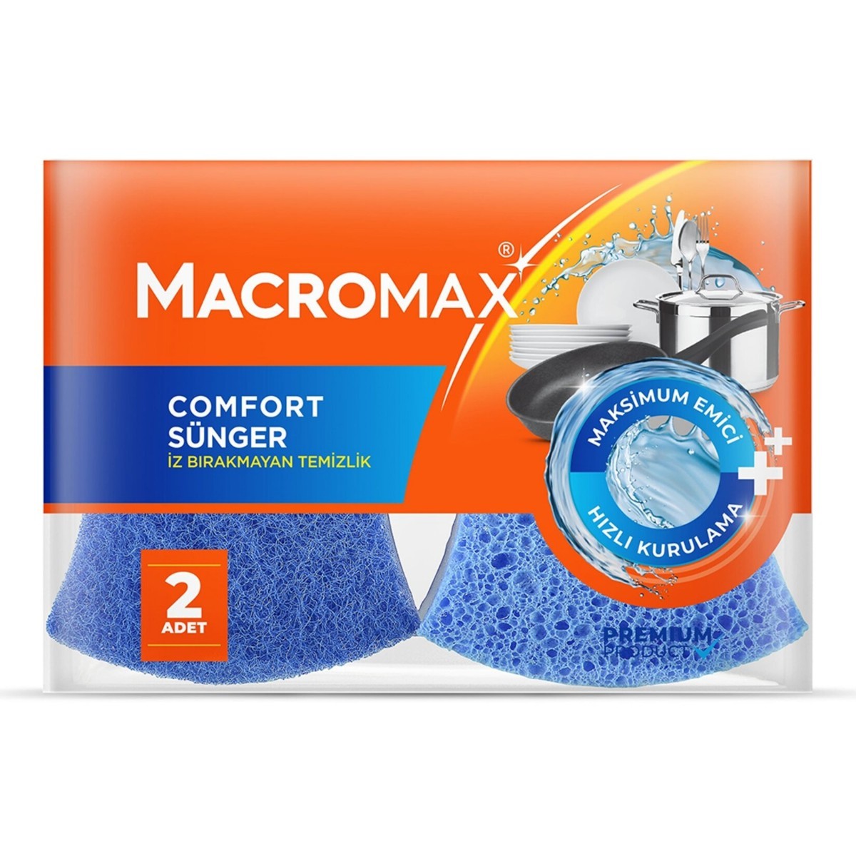 Macromax Comfort Sünger 2'li