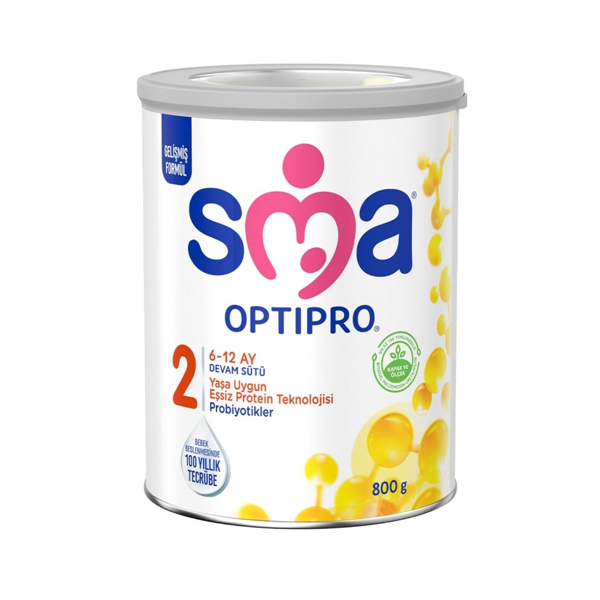 Sma Optipro 2 Numara 6-12 Ay Devam Sütü 800 Gr